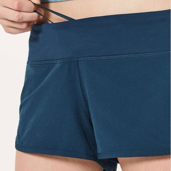 Lululemon Speed Short 4 Way Stretch Jaded Size 8 - Picture 5 of 10